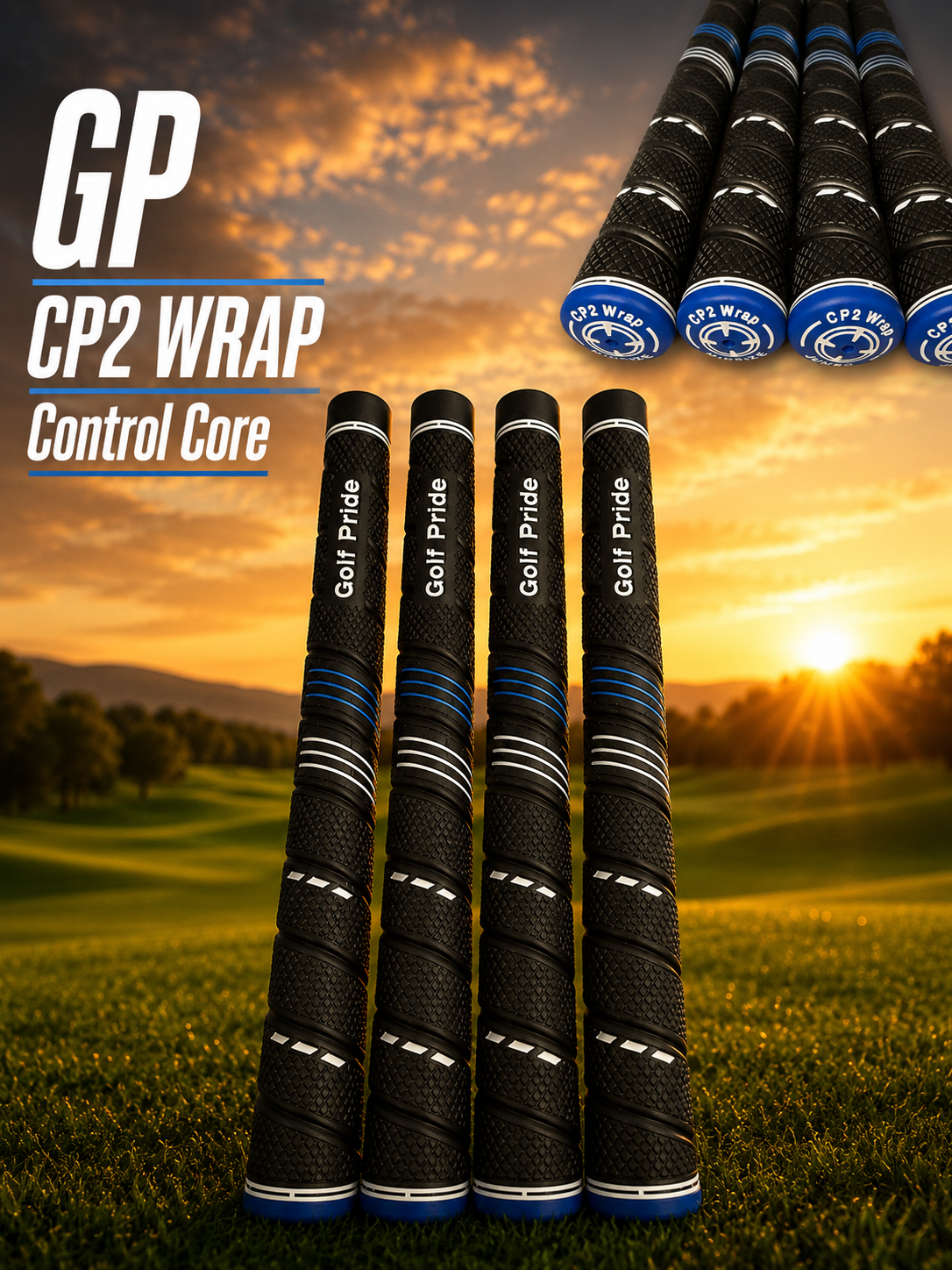 Golf Pride CP2 Wrap Control Core golf grip