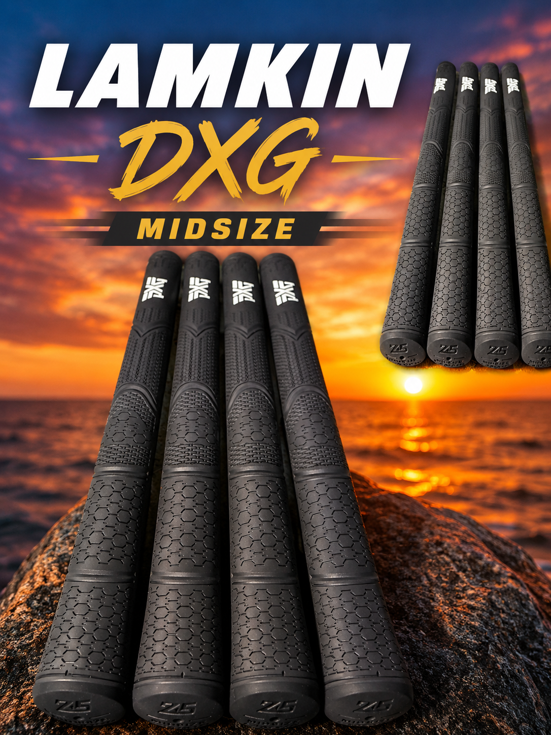 Lamkin DXG Midsize golf grip