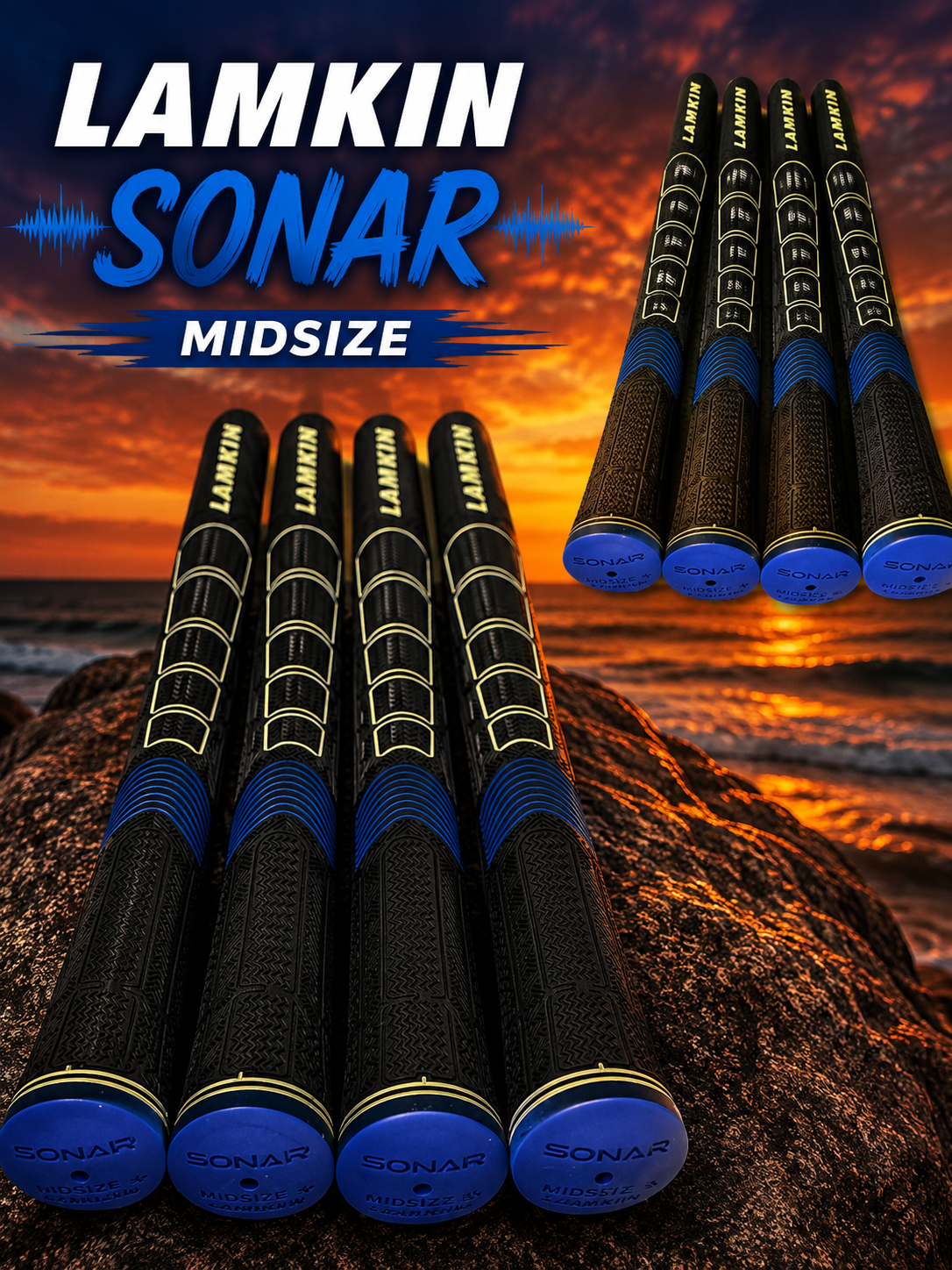 Lamkin Sonar Midsize golf grip
