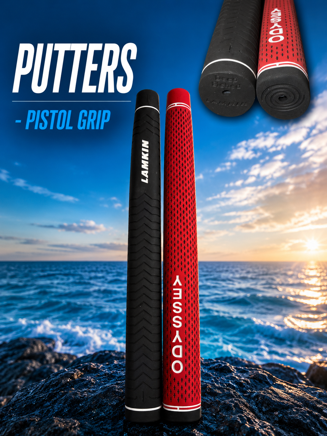 Lamkin Putter Pistol Grip golf grip