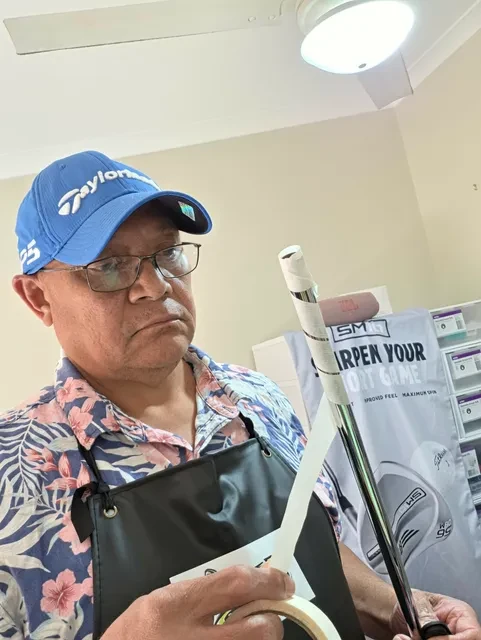 Expert hands-on regripping by our specialist